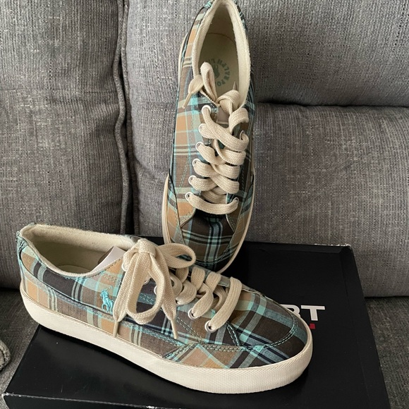 Polo Ralph Lauren Shoes - POLO SPORT Sneakers Sz 8 Like New w/ Box.